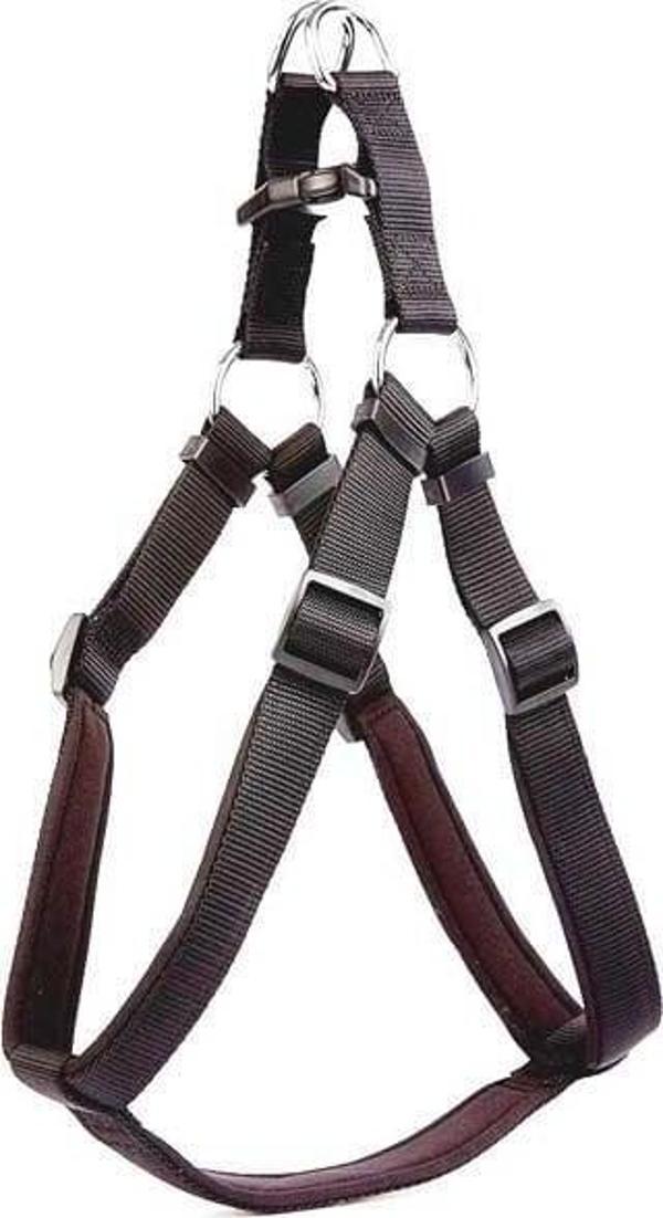Doggie Comfort Dokuma Ronin Köpek Göğüs Tasması Xxlarge Siyah 2.5x70-80 Cm - Image 1
