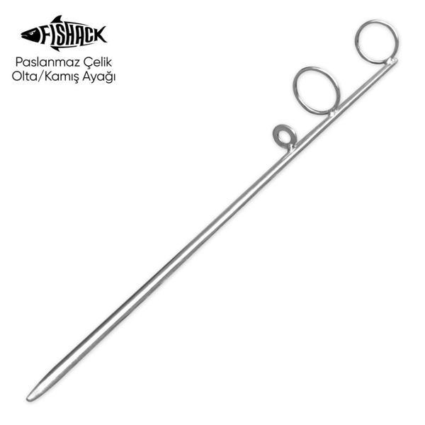 Olta Kamış Ayağı - Paslanmaz Çelik - Fishack - Galvaniz Kaplamalı - Image 1