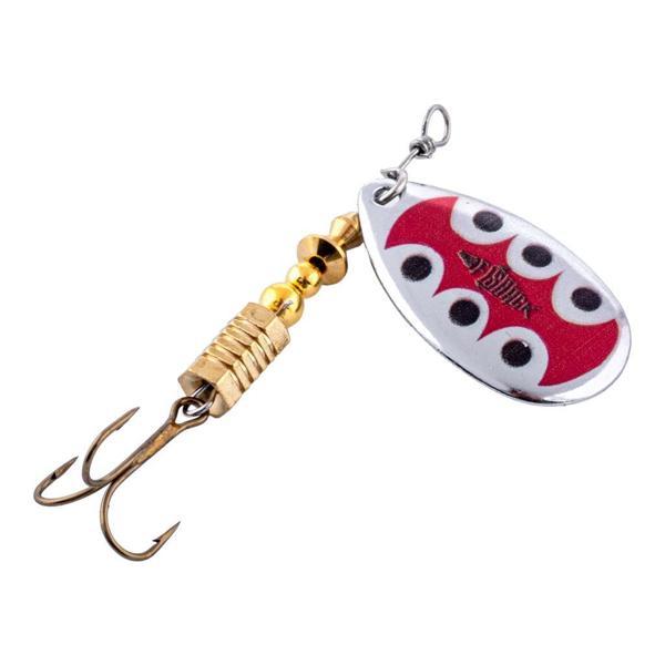 Döner Kaşık - Fishack GlideX - Silver Ladybug - 7g - No:3 - Alabalık/Turna/Levrek Olta Kaşığı - Image 1