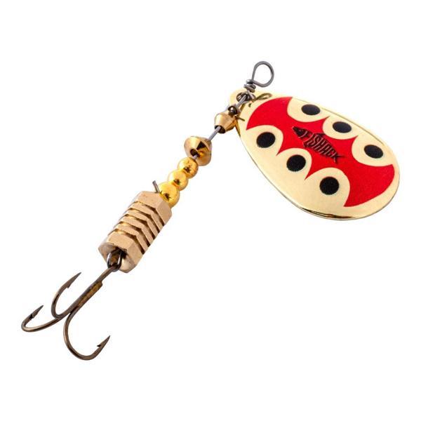 Döner Kaşık - Fishack GlideX - Golden Ladybug - 7g - No:3 - Alabalık/Turna/Levrek Olta Kaşığı - Image 1