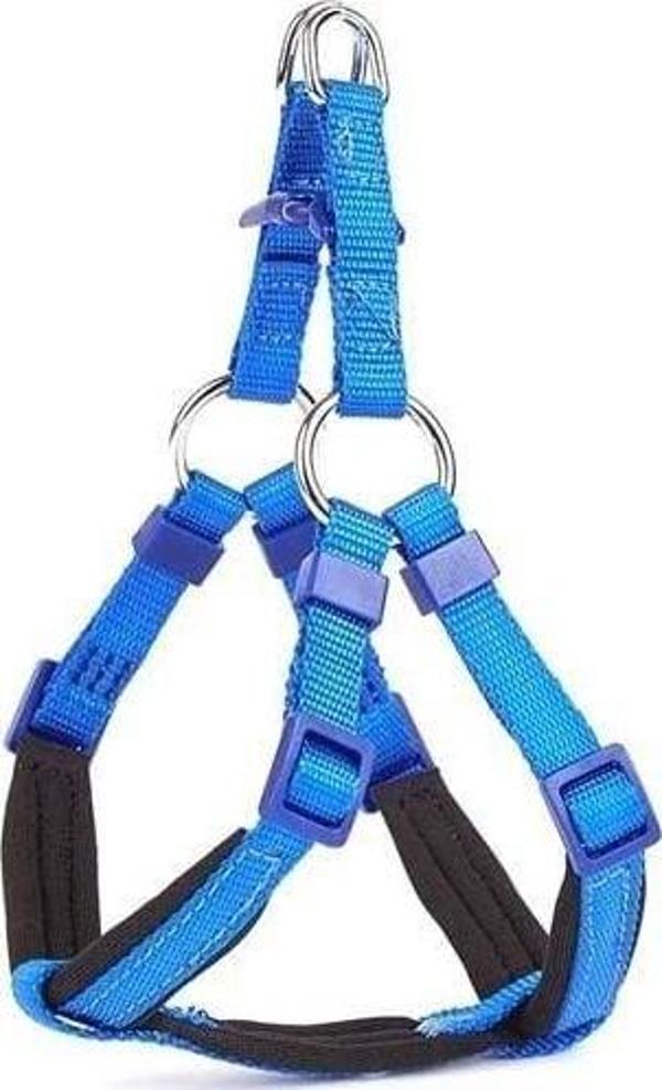Doggie Comfort Dokuma Ronin Köpek Göğüs Tasması Xxsmall Mavi 1x30-35 Cm - Image 1
