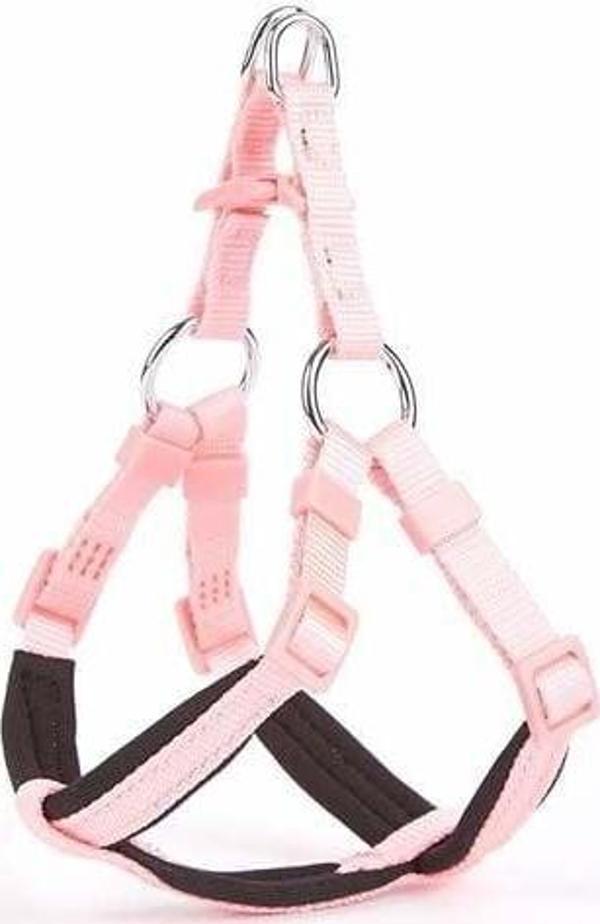 Doggie Comfort Dokuma Ronin Köpek Göğüs Tasması Xxsmall Pembe 1x30-35 Cm - Image 1