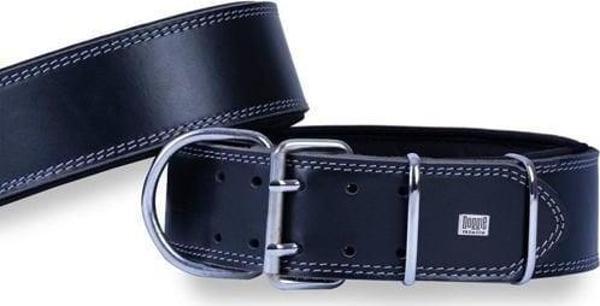Doggie Dayanıklı Deri Köpek Boyun Tasması Medium Siyah 6x60-70 Cm - Image 1