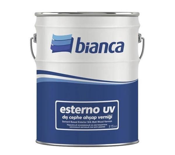 Bianca Esterno UV Dayanımlı Dış Cephe Ahşap Verniği 15 Lt 8040 Renksiz - Image 1
