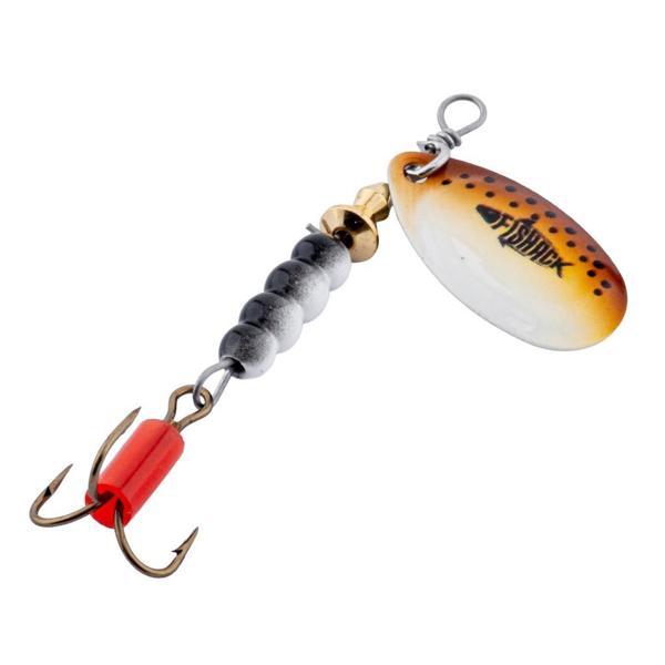 Döner Kaşık - Fishack GlideX - Brownie - 7g - No:3 - Alabalık/Turna/Levrek Olta Kaşığı - Image 1