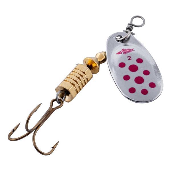 Döner Kaşık - Fishack GlideX - Silver Red - 5g - No:2 - Alabalık/Turna/Levrek Olta Kaşığı - Image 1