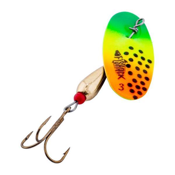 Döner Kaşık - Fishack GlideX - Gökkuşağı XD - 5g - No:3 - Alabalık/Turna/Levrek Olta Kaşığı - Image 1