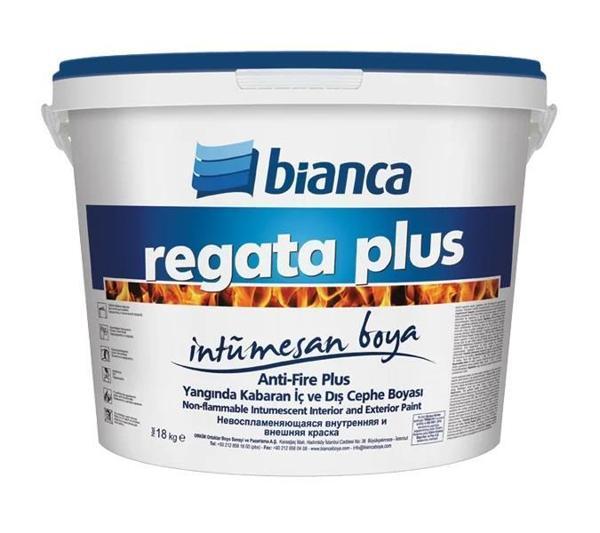 Bianca Regata Anti-Fire Plus Yangında Kabaran İntümesan Boya 18 Kg Beyaz - Image 1