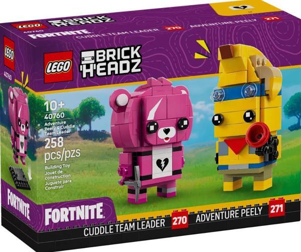 Lego Brickheadz Fotrnite Adventure Peely & Cuddle Team Leader 40760 - Image 1