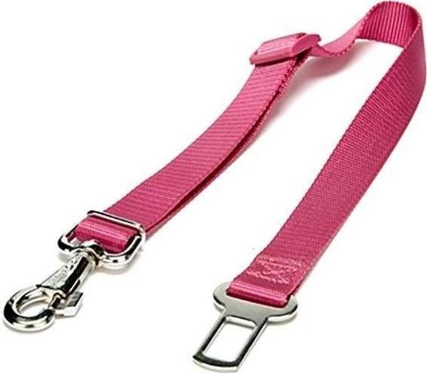 Doggie Dokuma Emniyet Kemerli Köpek Gezdirme Tasma Aparatı Medium Mor 2.5x50-80 Cm - Image 1