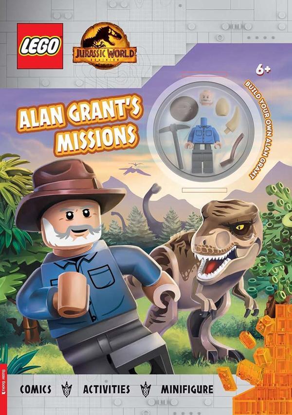 LEGO (R) Jurassic World (TM): Alan Grant's Missions: Activity Book with Alan Grant minifigure - Image 1