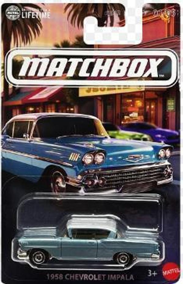 Matchbox Classic Muscle Cars 1958 Chevrolet impala JCG43 - Image 1