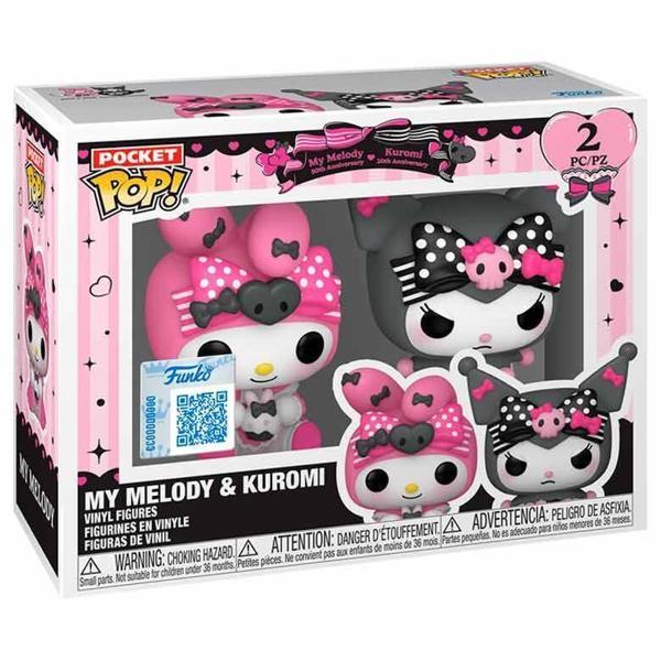 Funko Pop Pocket My Melody & Kuromi Exclusive  - Image 1
