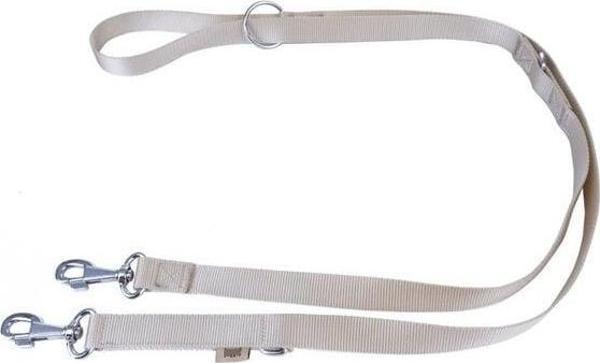 Doggie Klasik Dokuma Köpek Gezdirme Tasması Medium Haki 2.5x120-200 Cm - Image 1