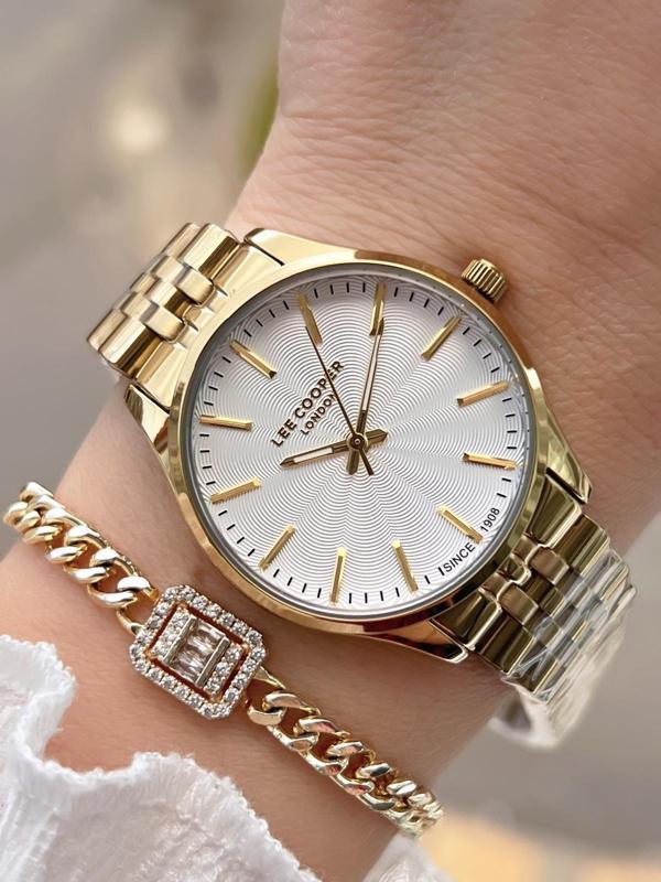 Lee Cooper Çelik Kordonlu 3 Atm Suya Dayanıklı 2 Yıl Garantili Kadın Kol Saati BLC08323.130 - Image 1