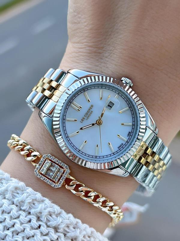 Lee Cooper Çelik Kordonlu 3 Atm Suya Dayanıklı 2 Yıl Garantili Kadın Kol Saati BC.08210.220 - Image 1