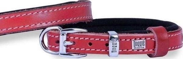 Doggie Konfor Deri Köpek Boyun Tasması Medium Kırmızı 1.5x25-30 Cm - Image 1