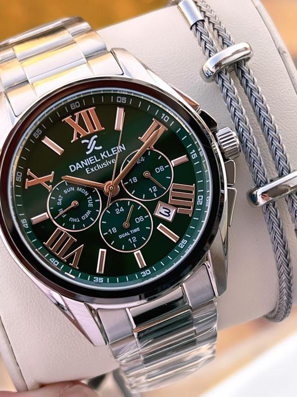 Daniel Klein Roma Rakamlı İç Kadran Fonksiyonları Aktif 2 Yıl Garantili Erkek Kol Saati EDK.14222.3 - Image 1