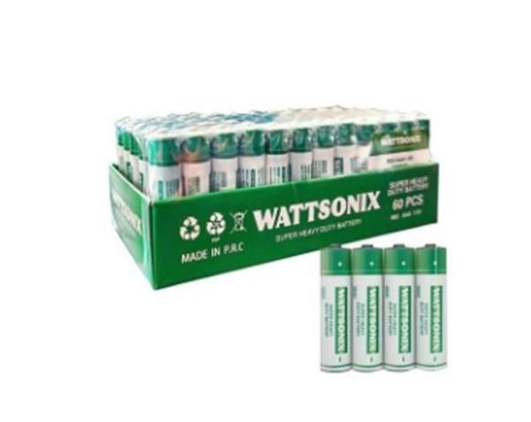 Wattsonix R03 AAA İnce Kalem Pil 60'lı - Image 1