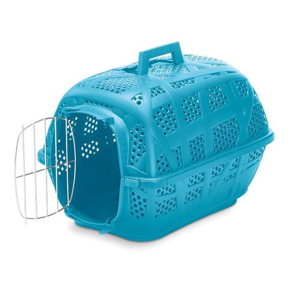 Imac Carry Sport Metal Kapılı Evcil Hayvan Taşıma Çantası Mavi 48,5x34x32cm - Image 1