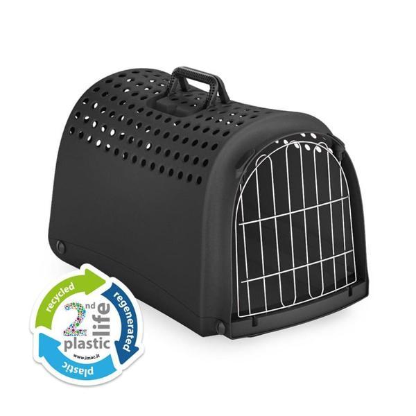 Imac Lınus 2nd Lıfe Evcil Hayvan Taşıma Çantası Siyah 52,5x32x34,5cm - Image 1