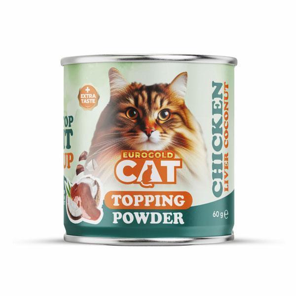 EuroGold Cat Topping Tavuk Ciğerli 60 Gr - Image 1