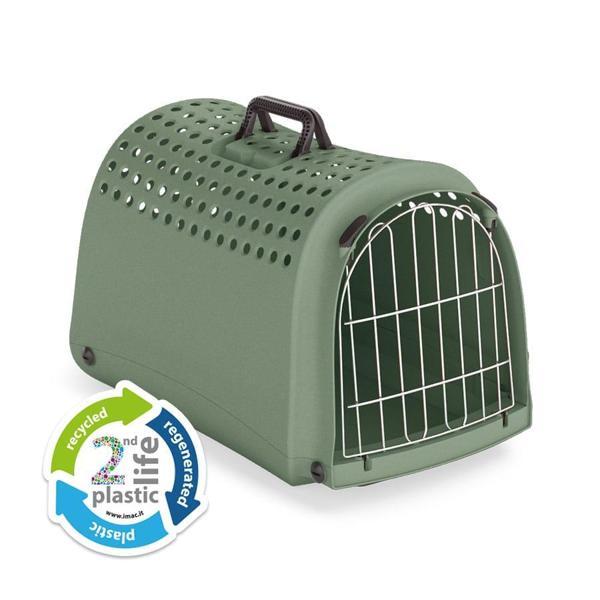 Imac Lınus 2nd Lıfe Evcil Hayvan Taşıma Çantası Yeşil 52,5x32x34,5cm - Image 1