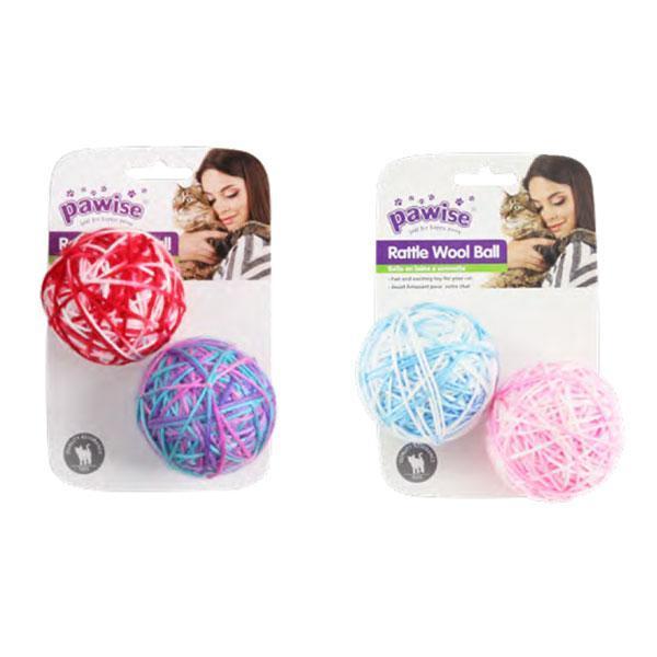 Pawise Örgülü Top Kuyruklu Zilli Kedi Oyuncağı - Image 1