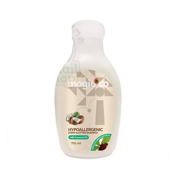 Magiccoco Hindistan Cevizli Hipoalerjenik Yavru Kedi Köpek Şampuanı 710ml - Image 1