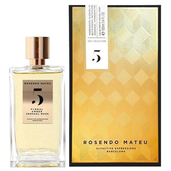 Rosendo Mateu No 5 Floral, Amber, Sensual Musk EDP 100 ml - Image 1
