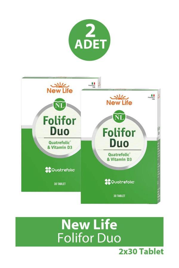 New Life Folifor Duo 30 Tablet 2 Adet - Image 1