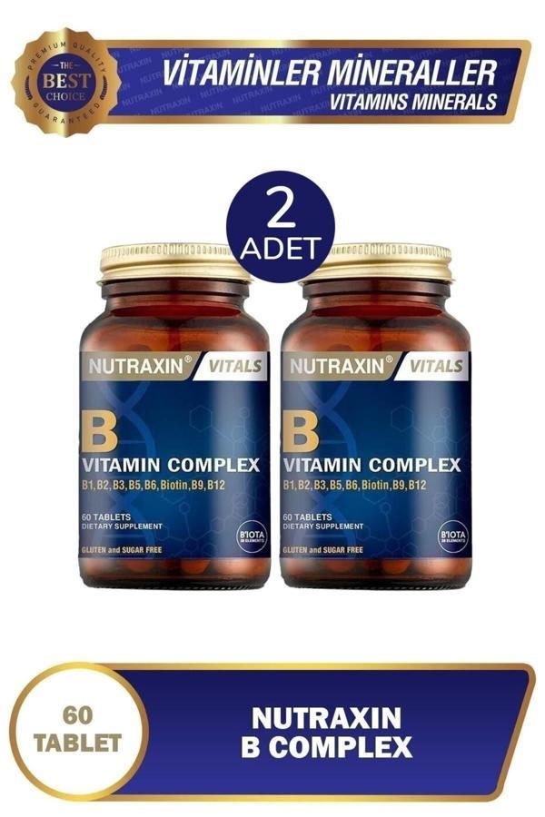 Nutraxin B Complex 60 Tablet 2 Adet - Image 1