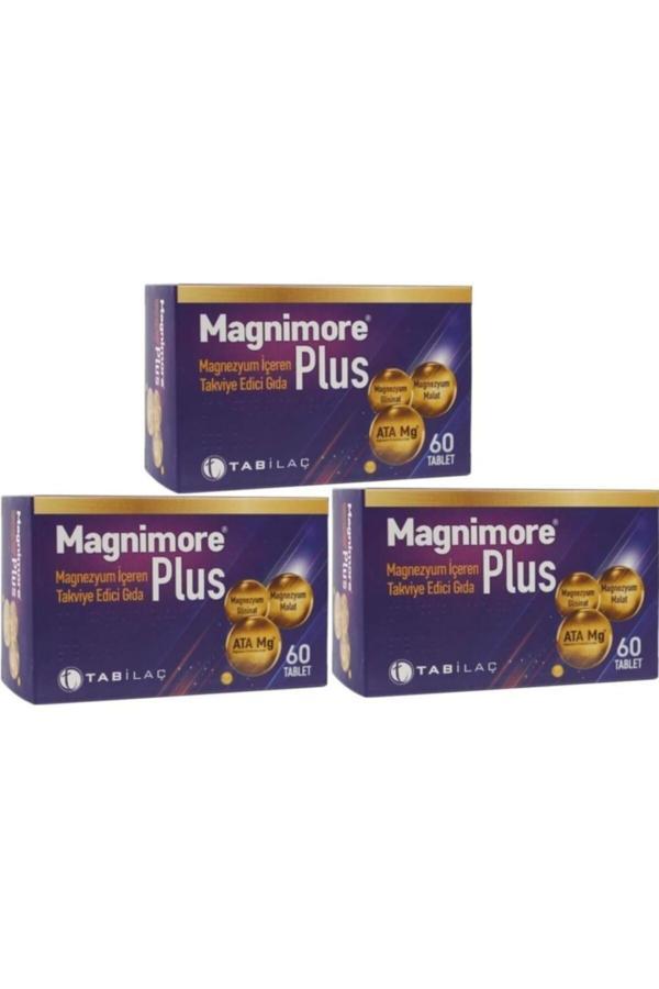 Magnimore Plus 60 Tablet 3 Adet - Image 1