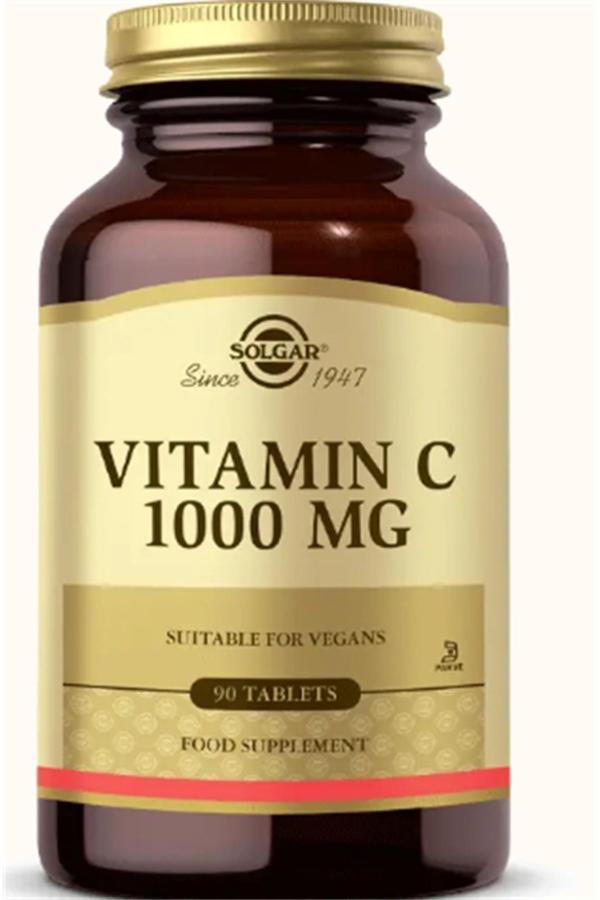 Solgar Vitamin C 1000 mg 90 Tablet - Image 1