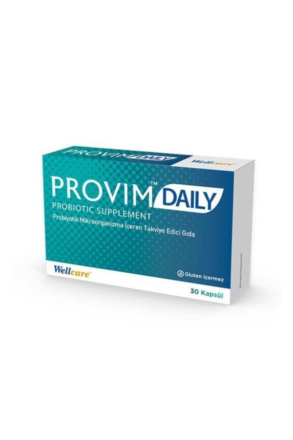 Wellcare Provim Daily Probiyotik Takviye Edici Gıda 30 Kapsül - Image 1
