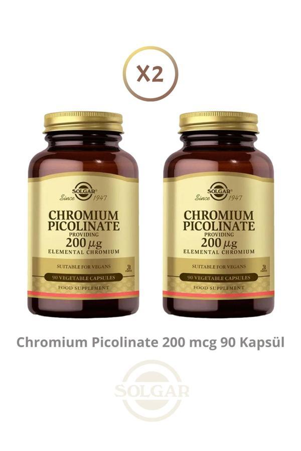 Solgar Chromium Picolinate 90 Adet 2 Adet - Image 1