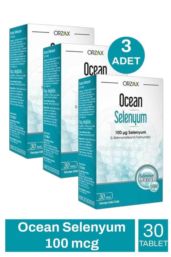 Ocean Selenyum 100 mcg 30 Tablet 3 Adet - Image 1