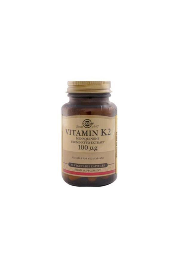 Solgar Vitamin K2 100 mcg 50 Kapsül - Image 1