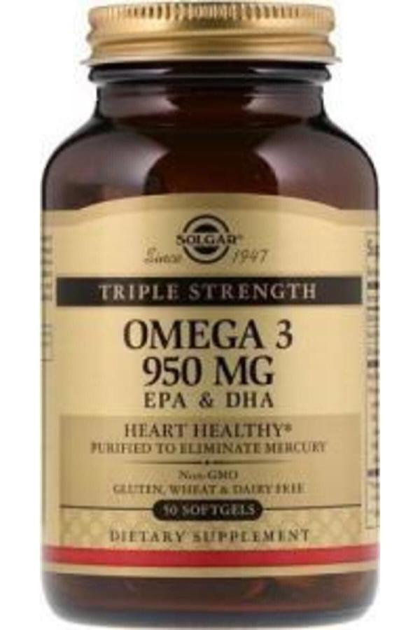Solgar Omega 3 950 mg 50 Kapsül - Image 1