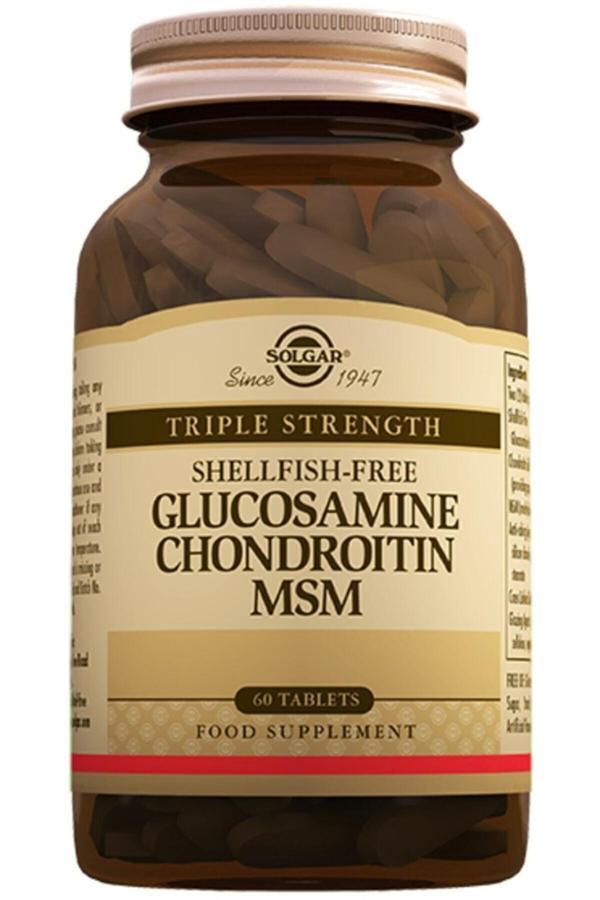Solgar Glucosamine Chondroitin Msm 60 Tablet - Image 1