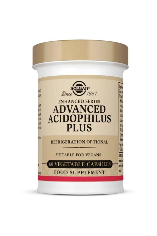 Solgar Advanced Acidophilus Plus 60 Kapsül - Image 1