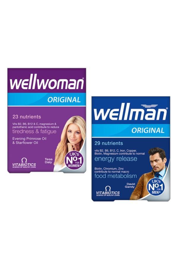 Wellwoman & Wellman Çiftlere Özel Multivitamin Paketi - Image 1