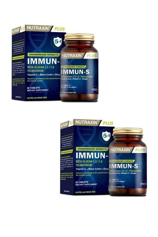 Nutraxin Immun-S 60 Tablet 2 Adet - Image 1