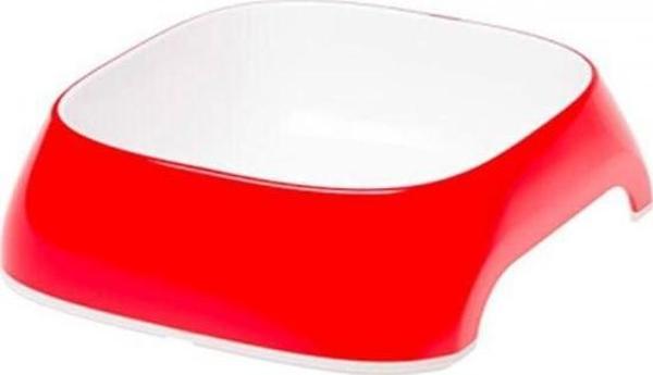 Ferplast Glam Melamin Mama ve Su Kabı Xsmall Kırmızı 200 Ml - Image 1