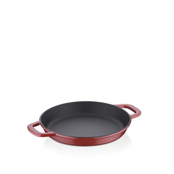 Korkmaz Casta 18 cm Kırmızı Döküm Omlet A2827-1 - Image 1