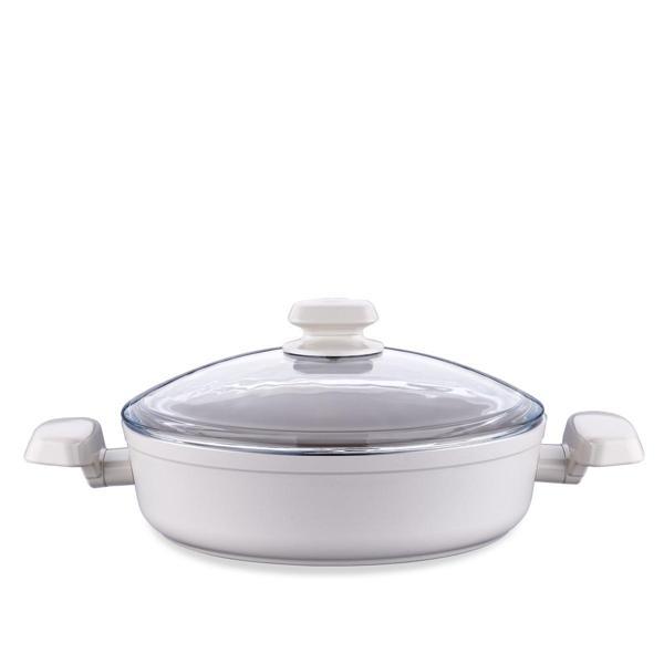 Korkmaz Ornella Sera Vanilya 26x7 cm Kısa Tencere A3975 - Image 1