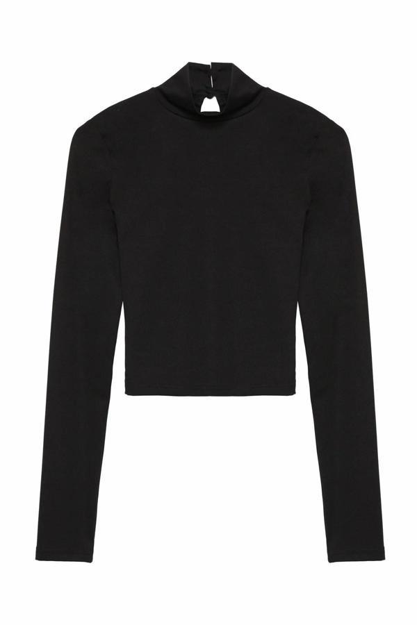 Quzu Balıkçı Yaka Bluz - Image 1