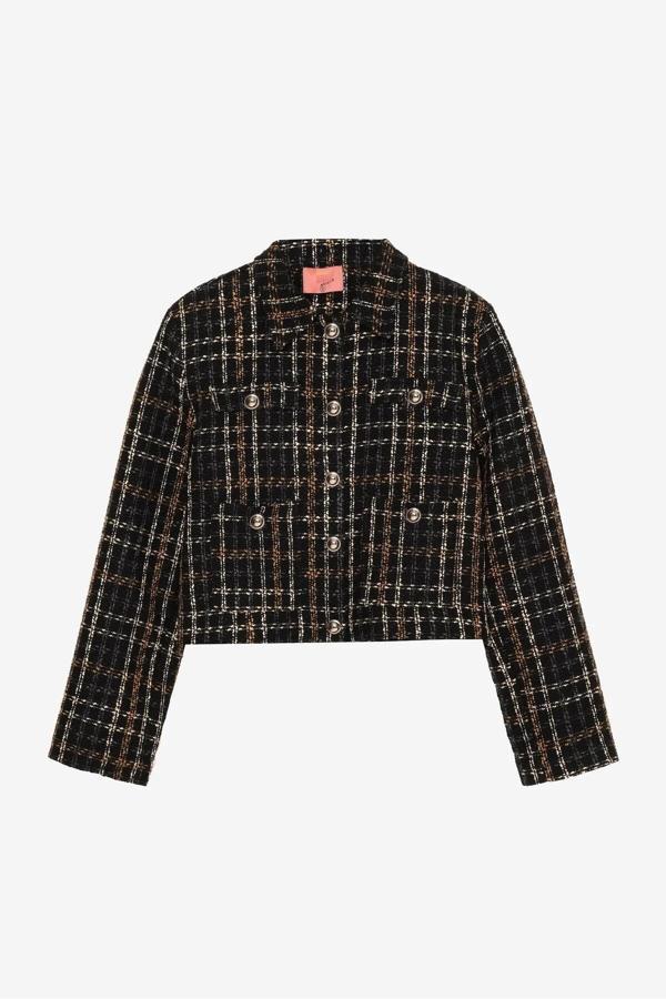 Quzu Düğme Detaylı Kadın Ceket - Image 1