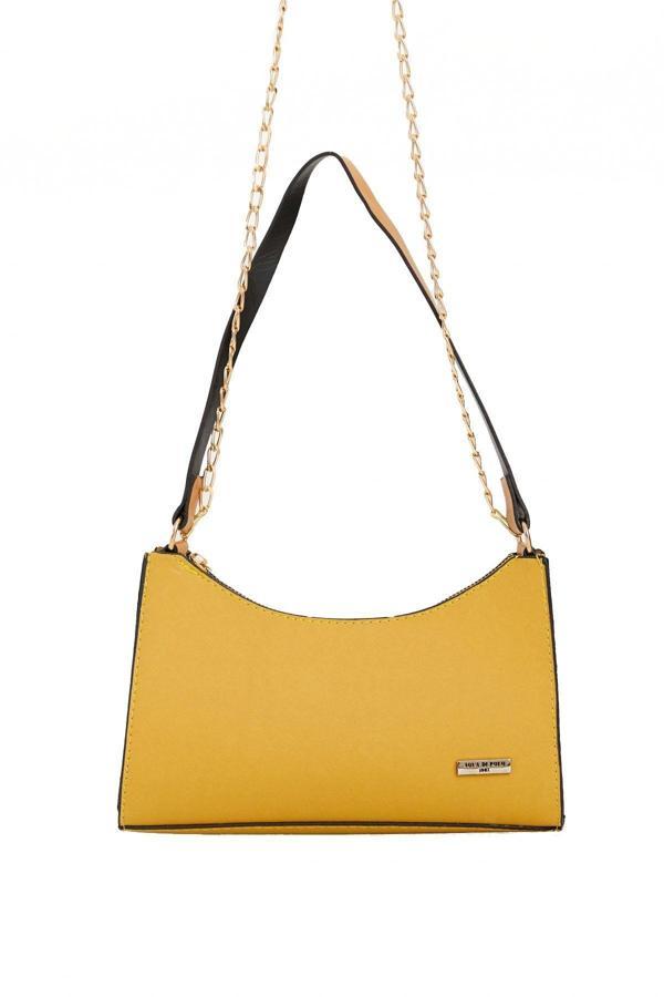 Aqua di Polo 1987 APBV003905 Kadın Sarı Omuz Çantası - Image 1