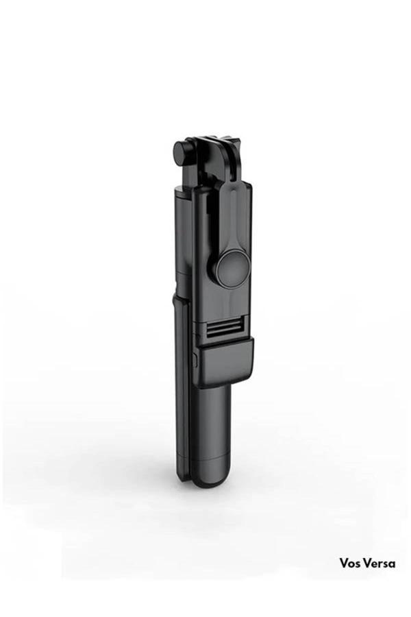 Led Işıklı Tripod Selfie Çubuğu Kablosuz Bluetooth Ile Uzaktan Kumanda ULS1001 - Image 1